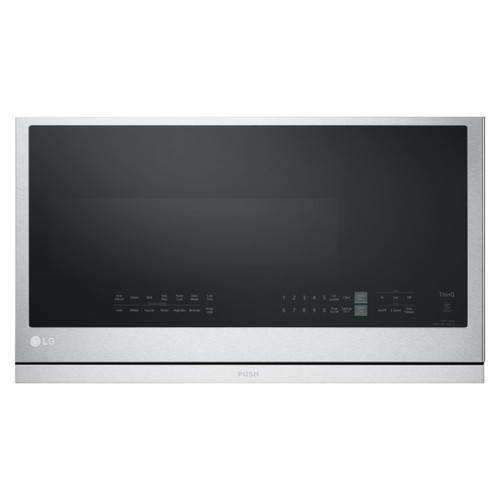 LG 2.1 cu. ft. Wi-Fi Enabled Over-the-Range Microwave Oven with EasyClean® - Stainless Steel - MVEL2137F
