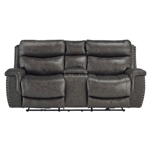 Brentwood Power Reclining Loveseat - Front Facing Silo Image