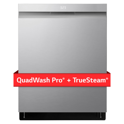 Smart Top Control Dishwasher with QuadWash® Pro, TrueSteam® and Dynamic Dry® front view