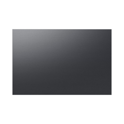 Samsung BESPOKE 3-Door French Door Bottom Panel  in Matte Black Steel