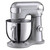 Cuisinart Precision Master™ 5.5-Quart Stand Mixer - Brushed Chrome - Angled Front Facing Silo