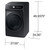 Samsung 6.0 cu. ft. Brushed Black Smart Dial Washer with FlexWash - WV60A9900AV