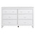 Sienna White 6 Drawer Dresser