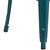 Commercial Grade 4 Pack 30" High Backless Distressed Kelly Blue-Teal Metal Indoor-Outdoor Barstool - view-5