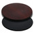 36'' Round Table Top with Black or Mahogany Reversible Laminate Top - view-0