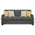 Dexter Sleeper Sofa and Loveseat - Silo Sofa Front View