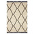 CREAM/CHAR 5X7 ALICE RUG - Silo Front View