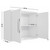 Eiffel Floating Garage Cabinet in White (Set of 2) - view-2