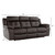 Parker sofa angled with dimensions - view-2