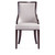 Grand Faux Leather 8-Piece Dining Chairs in Light Gray - view-4