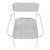 Whythe PU Leather Dining Chair in White - view-5