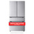 LG 30 cu. ft. Smart Standard-Depth MAX™ 4-Door French Door Refrigerator with Full-Convert Drawer - LF30S8210S - Belly Band