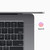 Macbook space gray touch id detail image