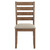 Emmet Light Oak Dining - Chair front view silo - view-5