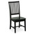 Hudson Dining Chair, Antique Black - Front Facing Silo Image - view-0
