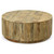 Tamia 42 In Round Wooden Coffee Table, Natural - Front Facing Silo Image - view-0