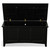 Aura Storage Chest, Antique Black - Front with Lid Open - view-1