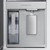 Samsung Bespoke 4-Door French Door Refrigerator (29 cu. ft.) with Family Hub White Glass - RF29BB890012 - Water Dispenser Display