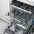 Frigidaire Professional 24" Stainless Steel Tub Built-In Dishwasher with CleanBoost™ - Silo Angled View Open