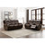 Valenca Dark Chocolate Sofa and Loveseat - Lifestyle Image