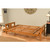 Monterey Futon Frame in Butternut Finish with Linen Cocoa Mattress - Lifestyle Image - view-4