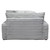 Serene Gray Chaise - back view silo