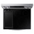 Samsung 6.3 cu. ft. Smart Freestanding Electric Range - NE63A6711SS - Top View with griddle