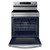 Samsung 6.3 cu. ft. Smart Freestanding Electric Range - NE63A6711SS - Front facing with door open