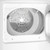 GE® 7.2 cu. ft. Capacity Electric Dryer - Drum Silo