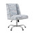 Drury Collection Gray & Blue Office Chair - view-0