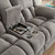 Cloud Charcoal Loveseat - view-5