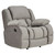 Cloud Charcoal Recliner - Right Angle View