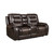 Valenca Collection Dark Chocolate Reclining Loveseat