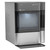 GE Profile™ Opal™ 2.0 Nugget Ice Maker with Side Tank - Stainless Steel - XPIO13SCSS - Angled Front Facing Silo