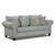 Marisol Collection Spa Chenille Sofa and Loveseat - Silo Sofa Angled View