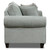 Marisol Collection Spa Chenille Sofa and Loveseat - Silo Side Profile View