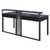 Ariel 63" Gaming Desk - Silo Back Angled View