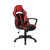 Influx_Gaming_Chair_in_Black_Faux_Leather_with_Red_Accents_Main_Image - view-1