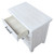 Lakeland Collection Nightstand - Left Angle with Drawer Open View