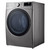 LG 7.4 cu. ft. Smart wi-fi Enabled Front Load Electric Dryer - Silo Right Side Facing View