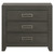 Rhapsody Collection Gray Nightstand
