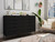 Rockefeller 10-Drawer Double Tall Dresser in Black