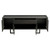 Celine 70.86" Buffet Stand in Black and Black Marble - angled silo with doors open - view-2