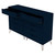 Rockefeller 10-Drawer Double Tall Dresser in Tatiana Midnight Blue - Silo Angled View with Open Drawers