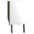 Amsterdam Double Side Table 2.0 in White - Side view silo - view-6