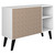 Amsterdam 35.43" Sideboard in White - Rear Facing Silo Image