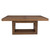 Abilene Chestnut Dining Set - Front View of Table without Leaf - view-6