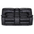 Dakota II Steel Dual Reclining Console Loveseat - Front View