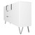 Beekman 62.99" Sideboard in White - Side view Silo Image