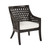 Plantation Lounge Chair With Cushion in Antique Black Finish - view-0